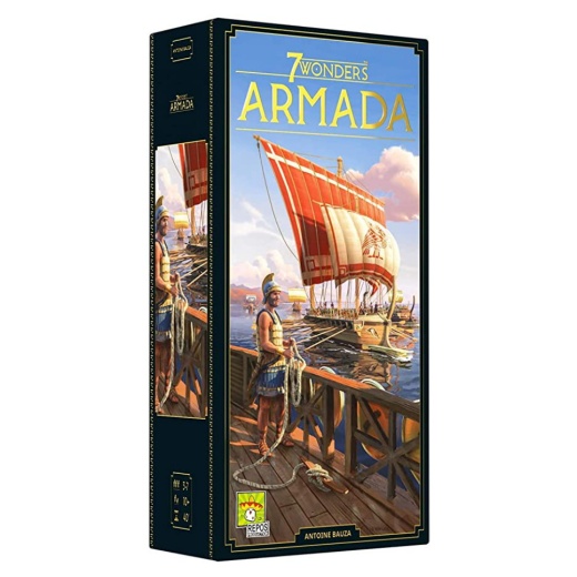 7 Wonders: Armada (Exp.) (DK) i gruppen SELSKABSSPIL / Udvidelser hos Spelexperten (REP7WARSCAN02)