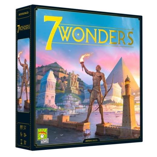 7 Wonders (Eng) i gruppen SELSKABSSPIL / Strategispil hos Spelexperten (REP7WUS02)