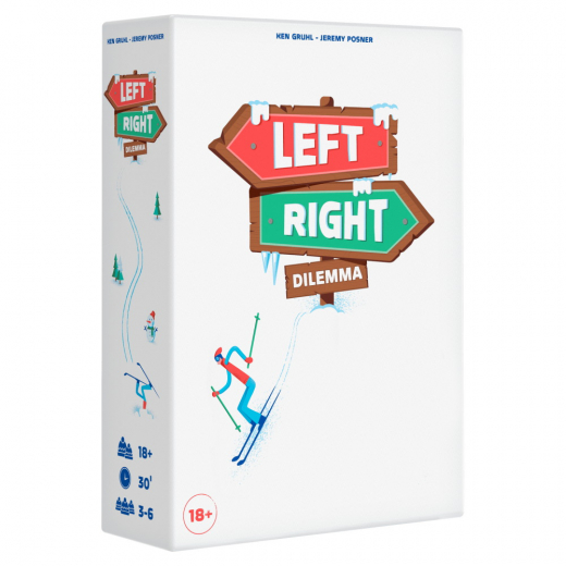 Left Right Dilemma i gruppen SELSKABSSPIL / Partyspil hos Spelexperten (REPCOLRD01)