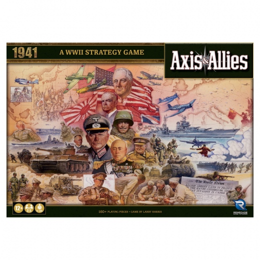 Axis & Allies: 1941 i gruppen SELSKABSSPIL / Strategispil hos Spelexperten (RGD02553)
