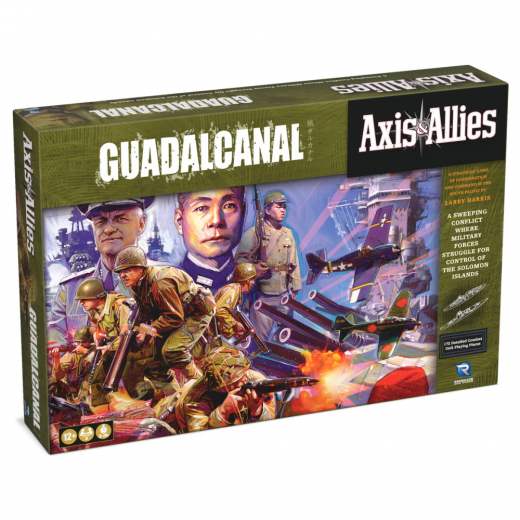 Axis & Allies: Guadalcanal i gruppen SELSKABSSPIL / Strategispil hos Spelexperten (RGD02624)