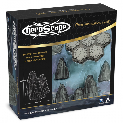 Heroscape: The Caverns of Valhalla Terrain (Exp.) i gruppen SELSKABSSPIL / Udvidelser hos Spelexperten (RGD02884)