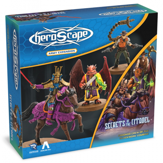 Heroscape: Crooked Crew of the Clockwork Combine Army Expansion i gruppen SELSKABSSPIL / Spilserier / Heroscape hos Spelexperten (RGD02958)
