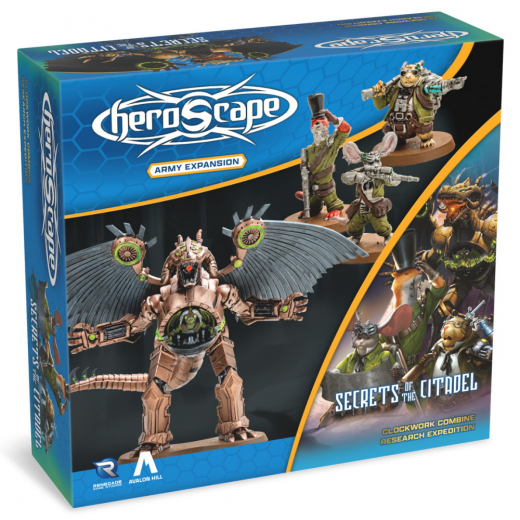 Heroscape: Clockwork Combine Research Expedition Army Expansion i gruppen SELSKABSSPIL / Spilserier / Heroscape hos Spelexperten (RGD02960)