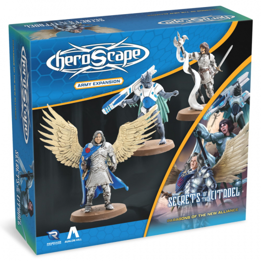 Heroscape: Paragons of the New Alliance Army Expansion i gruppen SELSKABSSPIL / Spilserier / Heroscape hos Spelexperten (RGD02962)