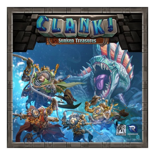 Clank!: Sunken Treasures (Exp.) i gruppen SELSKABSSPIL / Udvidelser hos Spelexperten (RGD0569)