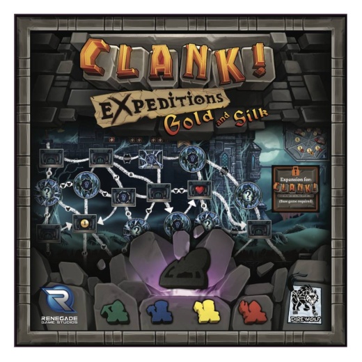 Clank!: Gold and Silk (Exp.) i gruppen SELSKABSSPIL / Udvidelser hos Spelexperten (RGD0841)