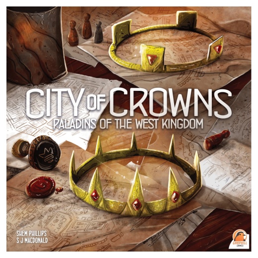 Paladins of the West Kingdom: City of Crowns (Exp.) i gruppen SELSKABSSPIL / Udvidelser hos Spelexperten (RGD2252)