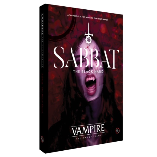 Vampire: The Masquerade RPG - Sabbat: The Black Hand i gruppen SELSKABSSPIL / Rollespil / Vampire: The Masquerade hos Spelexperten (RGD9388)