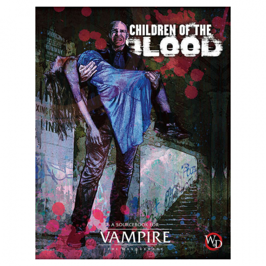 Vampire: The Masquerade RPG - Children of the Blood i gruppen SELSKABSSPIL / Rollespil / Vampire: The Masquerade hos Spelexperten (RGS01109)