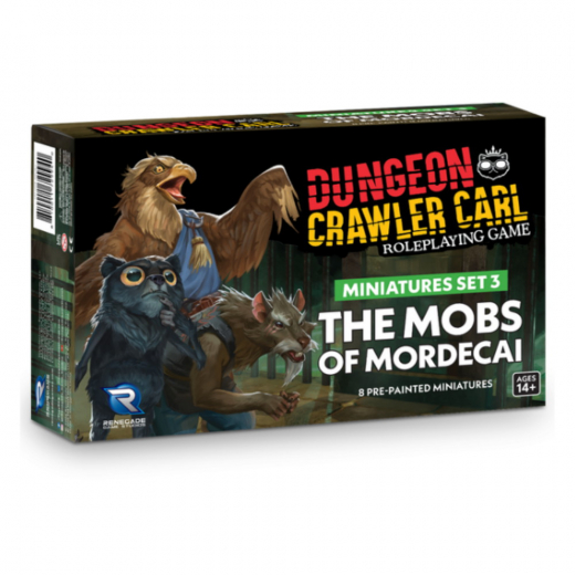 Dungeon Crawler Carl RPG: Mobs of Mordecai - Miniature Set 3 i gruppen SELSKABSSPIL / Tilbehør / Andet hos Spelexperten (RGS02994)