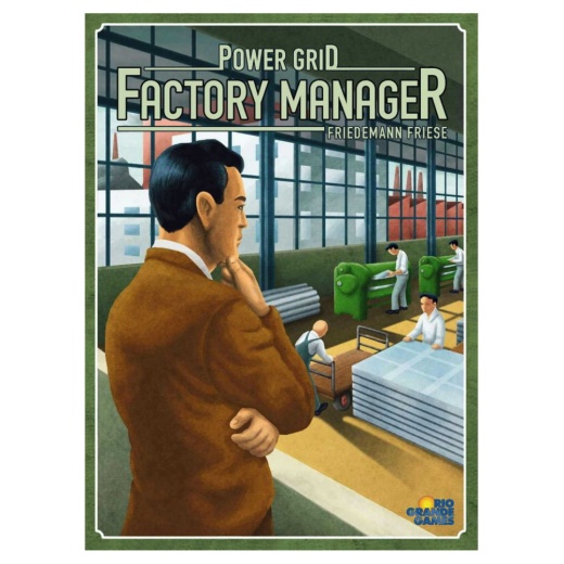 Power Grid: Factory Manager i gruppen SELSKABSSPIL / Strategispil hos Spelexperten (RIO402)