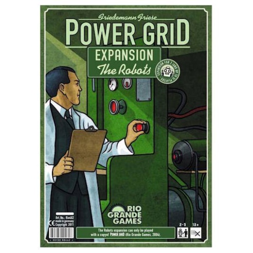 Power Grid: the Robots (Exp.) i gruppen SELSKABSSPIL / Udvidelser hos Spelexperten (RIO462)