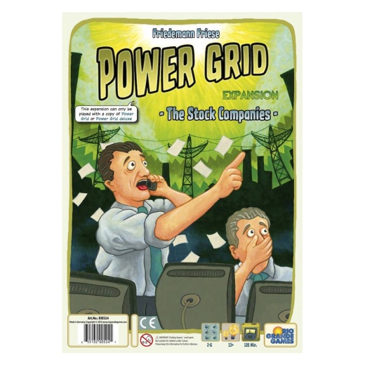 Power Grid: The Stock Companies (Exp.) i gruppen SELSKABSSPIL / Udvidelser hos Spelexperten (RIO524)