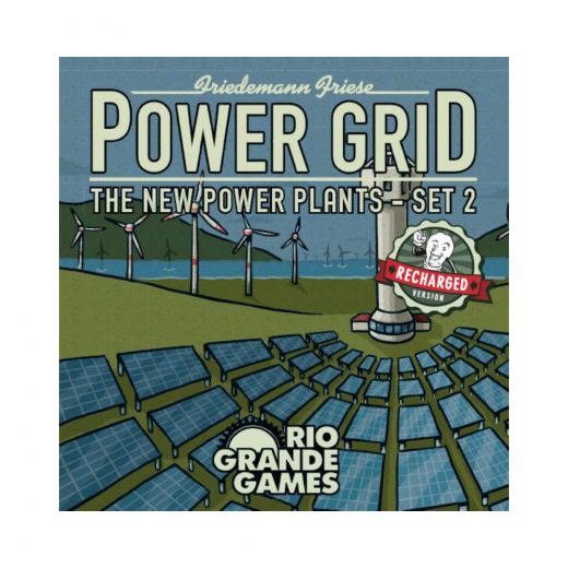 Power Grid Recharged: New Power Plant - Set 2 (Exp.) i gruppen SELSKABSSPIL / Udvidelser hos Spelexperten (RIO607)