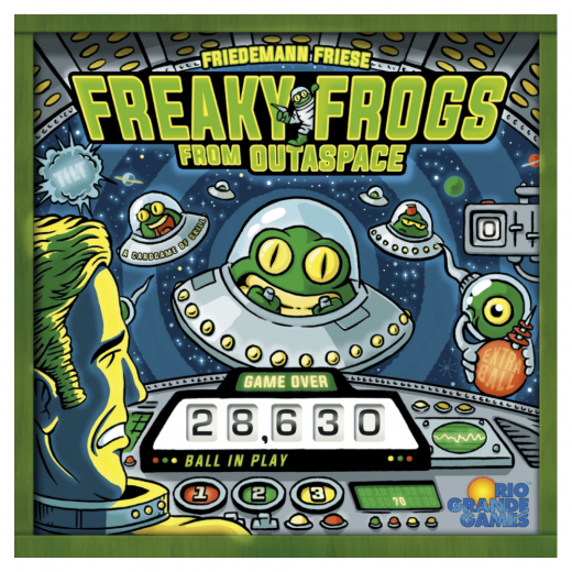 Freaky Frogs From Outaspace i gruppen SELSKABSSPIL / Kortspil hos Spelexperten (RIO655)