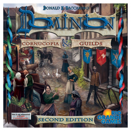 Dominion: Guilds & Cornucopia (Exp.) i gruppen SELSKABSSPIL / Udvidelser hos Spelexperten (RIO665)