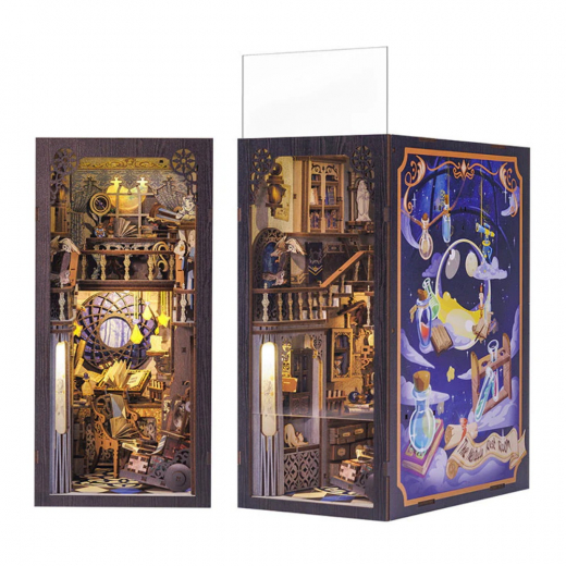 Book Nook: Nebula Common Room i gruppen PUSLESPIL / Book Nook hos Spelexperten (RK02)