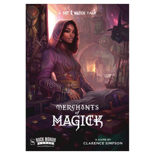 Merchants of Magick: A Set a Watch Tale i gruppen SELSKABSSPIL / Strategispil hos Spelexperten (RMA120)
