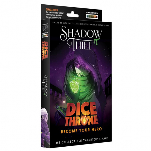 Dice Throne: Shadow Thief Hero Pack i gruppen SELSKABSSPIL / Strategispil hos Spelexperten (ROX1404)