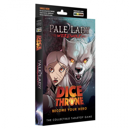 Dice Throne: Pale Lady Hero Pack i gruppen SELSKABSSPIL / Strategispil hos Spelexperten (ROX1417)