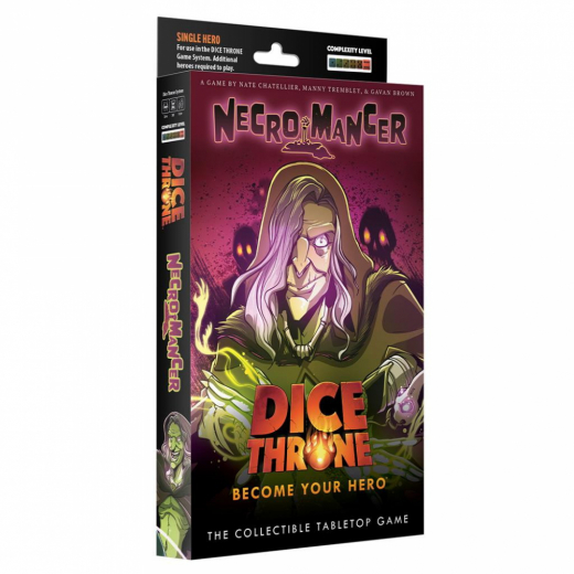 Dice Throne: Necromancer Hero Pack i gruppen SELSKABSSPIL / Strategispil hos Spelexperten (ROX1420)