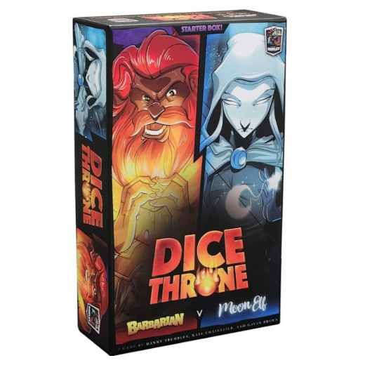 Dice Throne: Season One ReRolled - Barbarian V Moon Elf i gruppen SELSKABSSPIL / Strategispil hos Spelexperten (ROX636)