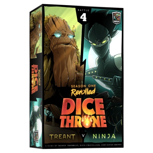 Dice Throne: Season One ReRolled - Treant V Ninja i gruppen SELSKABSSPIL / Strategispil hos Spelexperten (ROX639)
