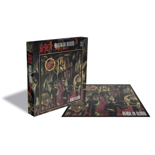 Puzzle 500 brikker - Slayer Reign in Blood i gruppen PUSLESPIL / < 750 brikker hos Spelexperten (RSAW004PZ)