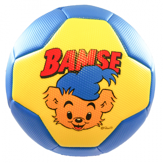 Bamse Fodbold Str. 3 Blå/Gul i gruppen UDENDØRSSPIL / Fodbold hos Spelexperten (S-7832)