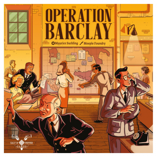 Operation Barclay i gruppen SELSKABSSPIL / Strategispil hos Spelexperten (SAP60549)