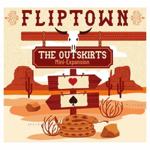Fliptown: The Outskirts Mini-Expansion i gruppen SELSKABSSPIL / Udvidelser hos Spelexperten (SASWSG1964)