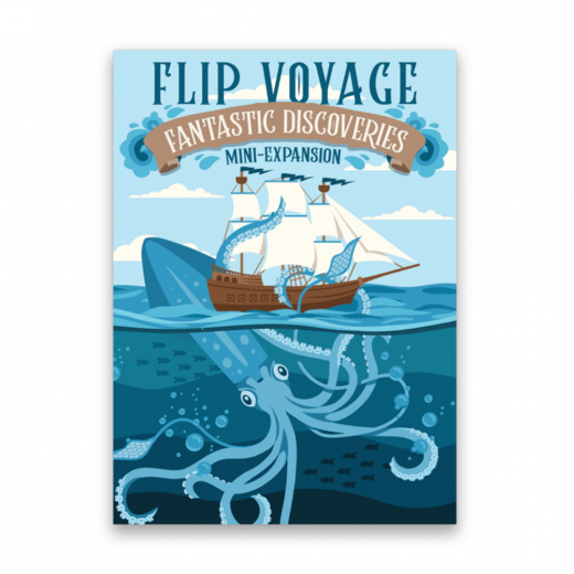 Flip Voyage: Fantastic Discoveries Mini-Expansion  i gruppen SELSKABSSPIL / Strategispil hos Spelexperten (SASWSG8925)