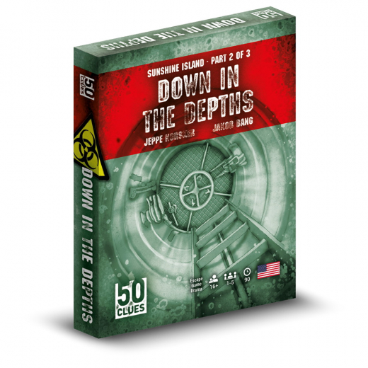 50 Clues: Down in the Depths - Sunshine Island 2 of 3 (EN) i gruppen SELSKABSSPIL / Strategispil hos Spelexperten (SBDK00042)