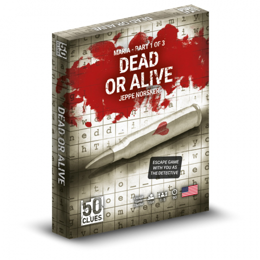 50 Clues: Dead or Alive - Maria 1 of 3 (EN) i gruppen SELSKABSSPIL / Strategispil hos Spelexperten (SBDK0023)