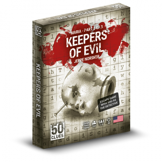50 Clues: Keepers of Evil - Maria 3 of 3 (EN) i gruppen SELSKABSSPIL / Strategispil hos Spelexperten (SBDK0025)