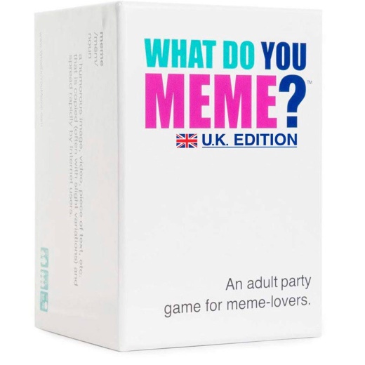 What Do You Meme? (UK Ed) i gruppen SELSKABSSPIL / Partyspil hos Spelexperten (SBDK301)