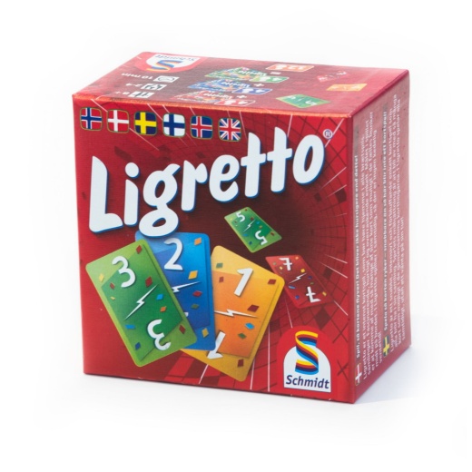 Ligretto, Rød i gruppen SELSKABSSPIL / Kortspil hos Spelexperten (SCH1311)