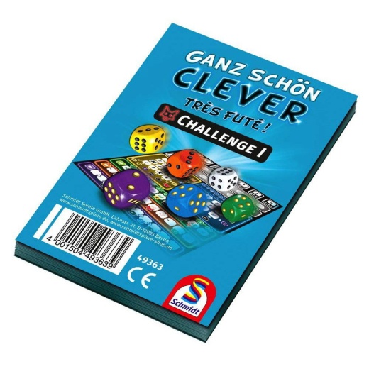 Clever - Challenge Pad i gruppen SELSKABSSPIL / Familiespil hos Spelexperten (SCH9363)