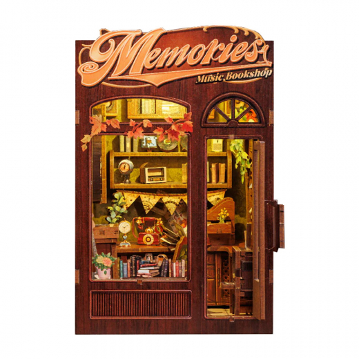 CuteBee Book Nook - Memories Music Bookshop i gruppen PUSLESPIL / Modelbygning hos Spelexperten (SD04)