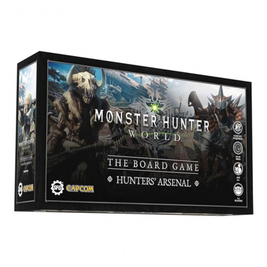 Monster Hunter World: The Board Game - Hunter's Arsenal (Exp.) i gruppen SELSKABSSPIL / Udvidelser hos Spelexperten (SFMHW003)
