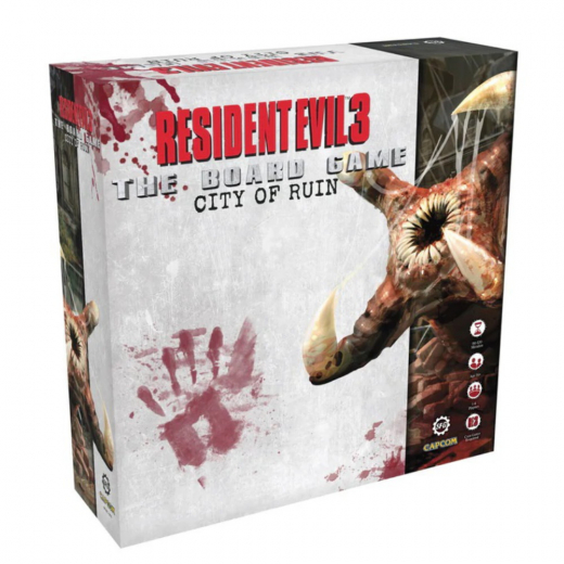 Resident Evil 3: The Board Game - City of Ruin (Exp.) i gruppen SELSKABSSPIL / Udvidelser hos Spelexperten (SFRE3-002)