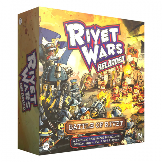Rivet Wars: Reloaded - Battle of Rivet i gruppen SELSKABSSPIL / Strategispil hos Spelexperten (SFRW-001)