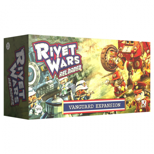 Rivet Wars: Reloaded - Vanguard Expansion i gruppen SELSKABSSPIL / Udvidelser hos Spelexperten (SFRW-002)