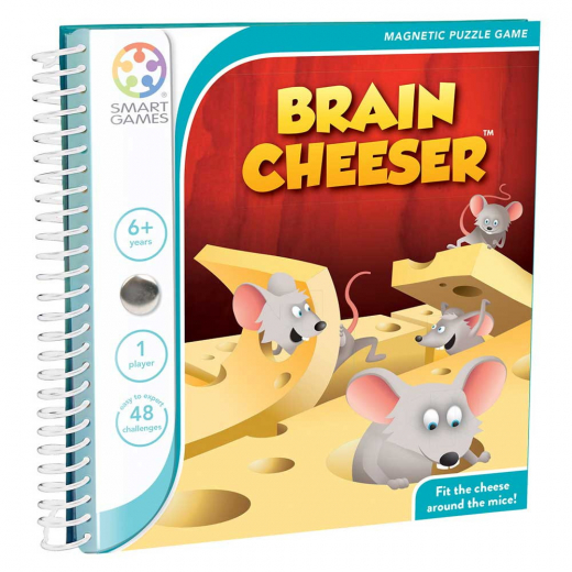 Brain Cheeser Magnetic Travel i gruppen SELSKABSSPIL / Hjernevridere hos Spelexperten (SG1739)