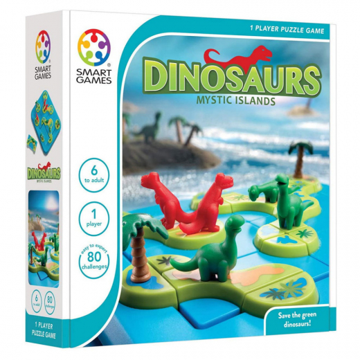 Dinosaurs - Mystic Islands i gruppen SELSKABSSPIL / Familiespil hos Spelexperten (SG1842)