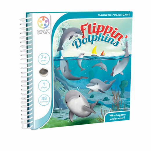 Flippin Dolphins Magnetic Travel i gruppen SELSKABSSPIL / Hjernevridere hos Spelexperten (SG2330)