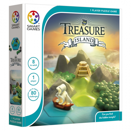 SmartGames Treasure Island i gruppen SELSKABSSPIL / Hjernevridere hos Spelexperten (SG2444)