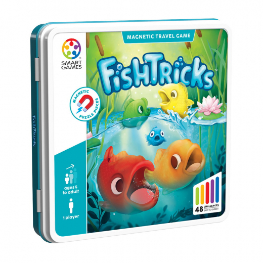 FishTricks Magnetic Travel Game i gruppen SELSKABSSPIL / Hjernevridere hos Spelexperten (SG2653)