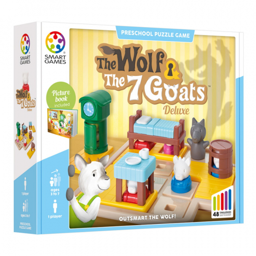 The Wolf & The Seven Goats (DK) i gruppen SELSKABSSPIL / Børnespil hos Spelexperten (SG2669)